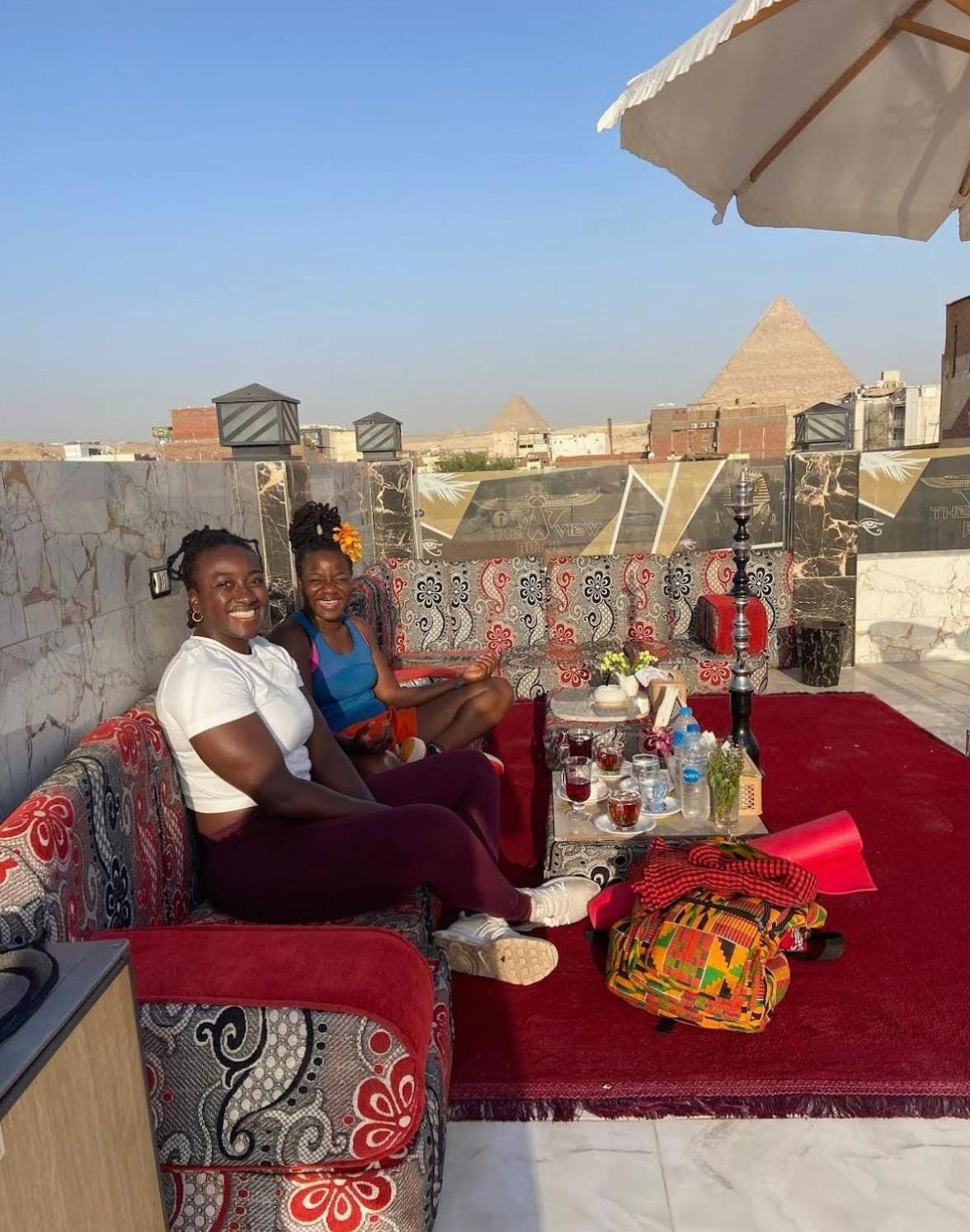 The View Pyramids Hotel Kafret el-Gabal Buitenkant foto